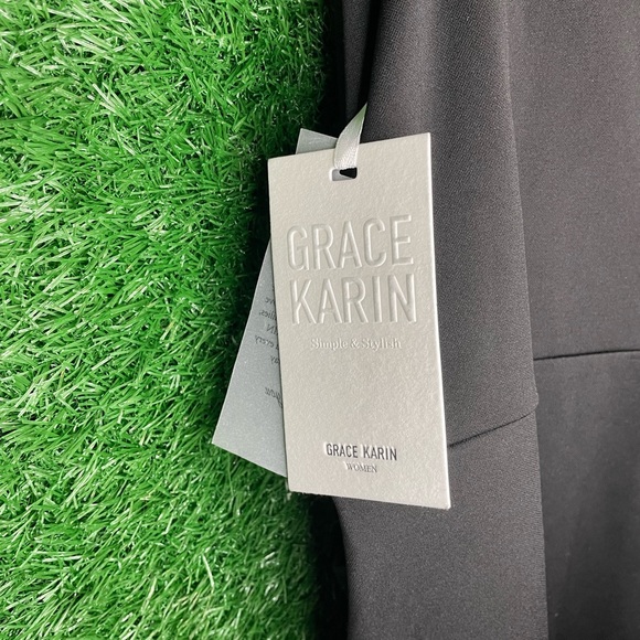 GRACE KARIN black sleeveless dress to you from the woman way. - Picture 4 of 4